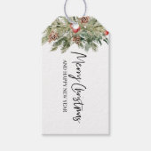 ハッピークリスマスホリデー ギフトタグ (正面)