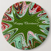 ハッピークリスマスボアートタン 缶バッジ (正面)