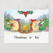 ハッピークリスマスポストカード ポストカード (正面)