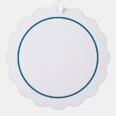 ハッピークリスマスポッサム オーナメントカード (裏面)