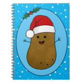 ハッピークリスマスポテト ノートブック (正面)