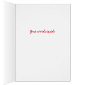 ハッピークリスマスリースパーソナライズされたが来た (内側 (右))