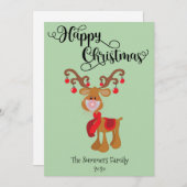 ハッピークリスマスルドルフ2020コビデ シーズンカード (正面/裏面)