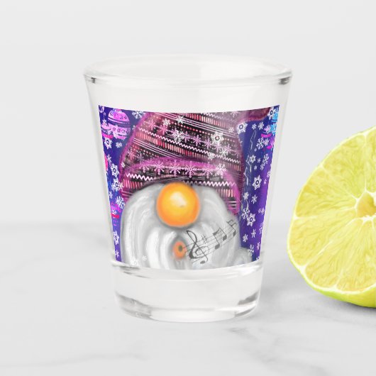 ハッピークリスマス格言ショットグラス ショットグラス (正面)