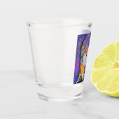 ハッピークリスマス格言ショットグラス ショットグラス (左)