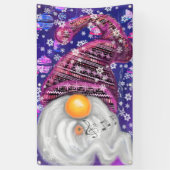 ハッピークリスマス格言バナー 横断幕 (縦)