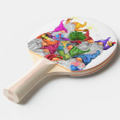 ハッピークリスマス格言卓球ラケット 卓球ラケット (正面アングル)