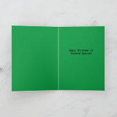 ハッピークリスマス誕生日カード カード (内部)