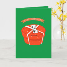 ハッピークリスマス誕生日カード