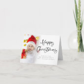 ハッピークリスマス6フォトホリデーカード シーズンカード (正面)