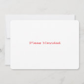 ハッピークリスマス♪　にやけ顔のわんこ (裏面)