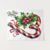 ハッピークリスマス タペストリー (正面(横))