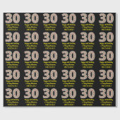 ハッピークリスマス&メリークリスマス,名前をカスタムする ラッピングペーパー (フラット)