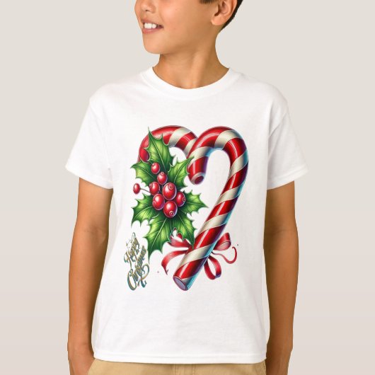 ハッピークリスマス Tシャツ (正面)