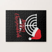 ハッピークリスムカおもしろいカとクリスマス ジグソーパズル (横)