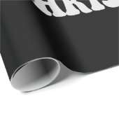 ハッピークリスムカおもしろいーHanukkahクリスマスプレゼント ラッピングペーパー (ロールコーナー)