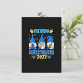 ハッピークリスムカクリスマスアンドハヌカ格言 招待状 (スタンド正面)