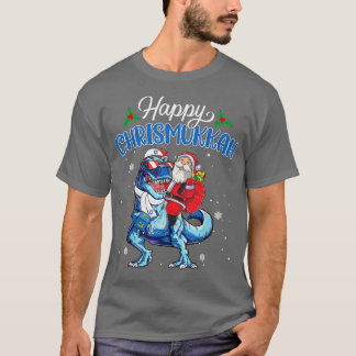 ハッピークリスムカユダヤ人クリスマスズハヌカーTレディノス Tシャツ