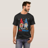 ハッピークリスムカ格言クリスマスハヌカ Tシャツ (正面フル)
