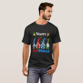 ハッピークリスムカ格言クリスマスハヌカ Tシャツ (正面フル)