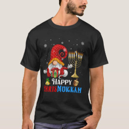 ハッピークリスムカ格言クリスマスハヌカ Tシャツ