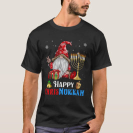 ハッピークリスムカ格言クリスマスハヌカ Tシャツ
