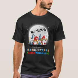 ハッピークリスムカ格言クリスマスハヌカ Tシャツ