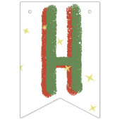 ハッピークリスムカ！ブレンド休日 バンティングフラッグ (第1の旗)