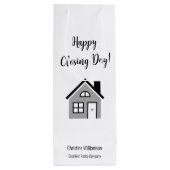 ハッピークロージングデー不動産仲介業者 ワインギフトバッグ (裏面)