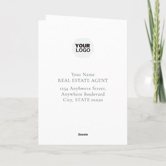 ハッピークローズ実在デーエステートグリーティングカード カード (裏面)