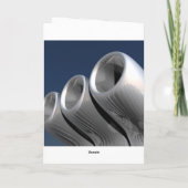 ハッピークローム誕生日 カード (裏面)