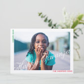 ハッピークワンザカード カード (スタンド正面)