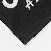 ハッピークワンザキャンドルアフリカホリデーアフリカンアメリ フリースブランケット (角)