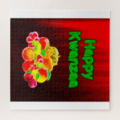 ハッピークワンザファーストフルーツ ジグソーパズル (横)