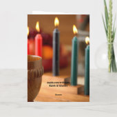 ハッピークワンザ カード (裏面)