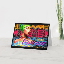 ハッピークワンザ カード