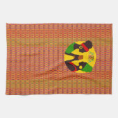 ハッピークワンザ キッチンタオル (横)