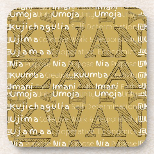 ハッピークワンザ コースター (正面)