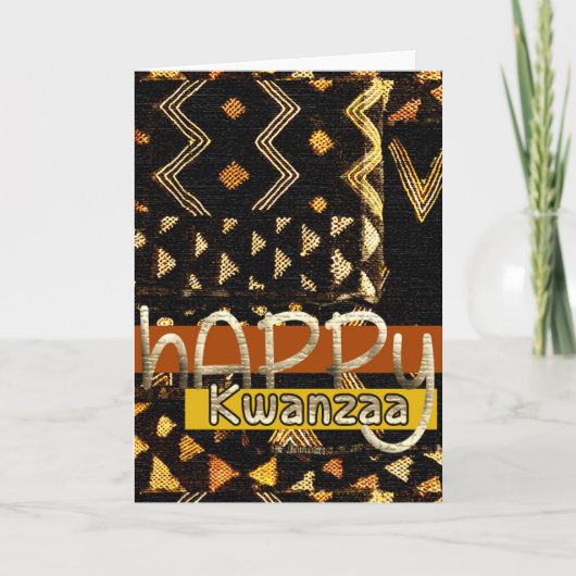 ハッピークワンザ シーズンカード (正面)