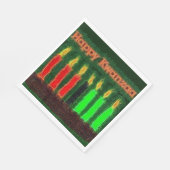 ハッピークワンザ スタンダードランチョンナプキン (角)