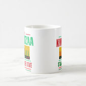 ハッピークワンザ「ステイ前向き」カスタマイズ コーヒーマグカップ (中央)