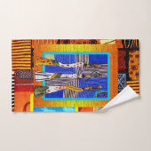 ハッピークワンザ バスタオルセット (ハンドタオル)