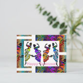 ハッピークワンザ！ ポストカード (スタンド正面)