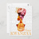 ハッピークワンザ ポストカード (正面/裏面)