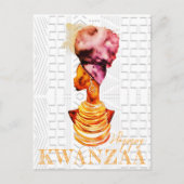 ハッピークワンザ ポストカード (正面)