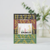 ハッピークワンザ ポストカード (スタンド正面)