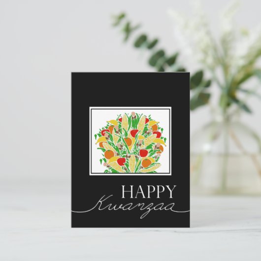 ハッピークワンザ ポストカード (スタンド正面)