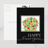 ハッピークワンザ ポストカード (正面/裏面)