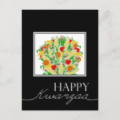 ハッピークワンザ ポストカード (正面)