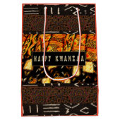 ハッピークワンザ ミディアムペーパーバッグ (裏面)